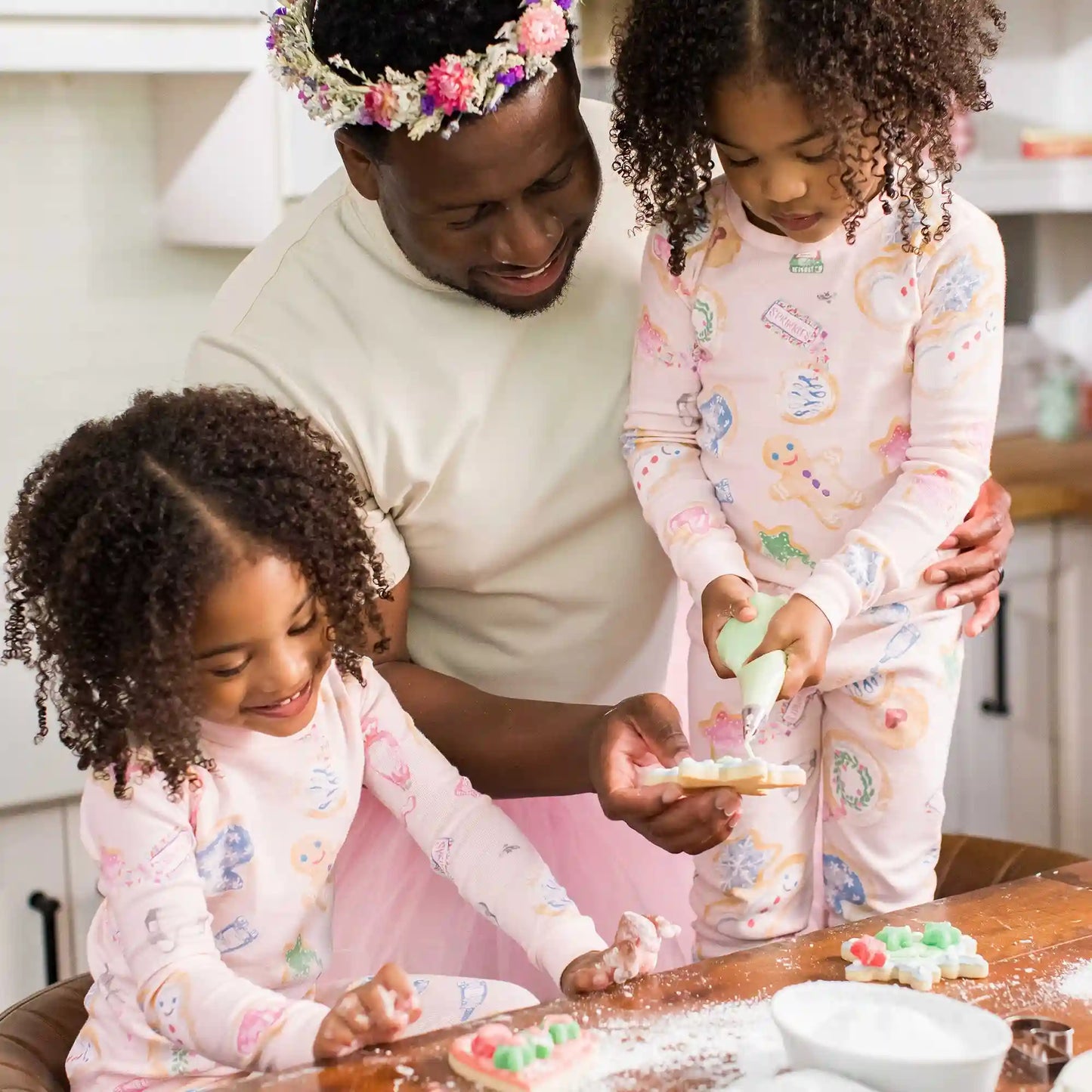 Cookie Party Organic Cotton Two-Piece Pajamas