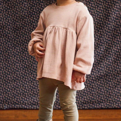 Autumn Rose Organic Girl Leggings 2 Pack