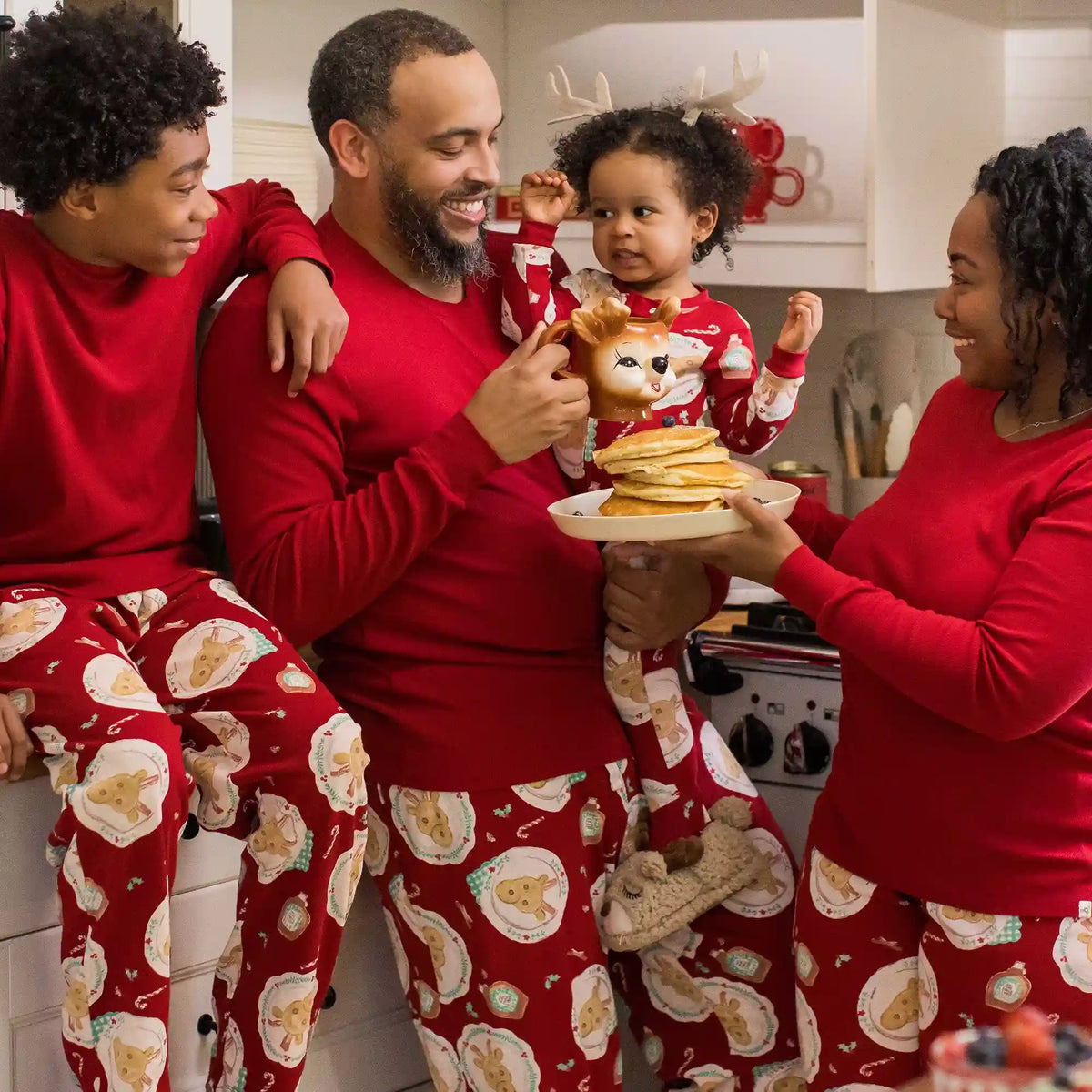 Christmas Breakfast Family Matching Organic Cotton Women's PJ Set