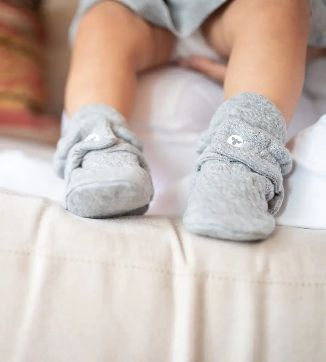 Quilted Bee Organic Cotton Baby Booties